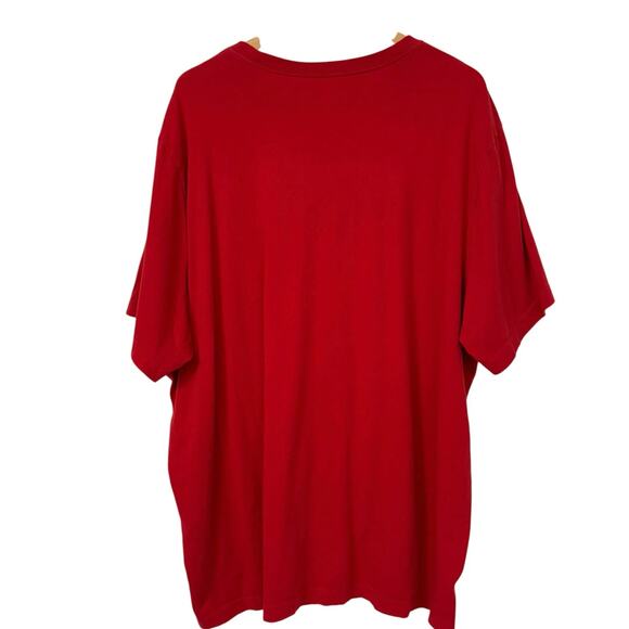 Nike Just Do It Red Graphic T-Shirt Men’s Size 3XL Tall The Nike Tee - Picture 2 of 6